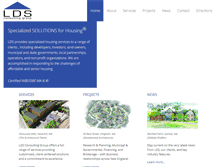 Tablet Screenshot of ldsconsultinggroup.com